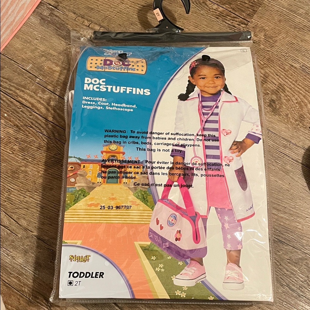 Disney Doc McStuffins Costume Set - Pink and Purple